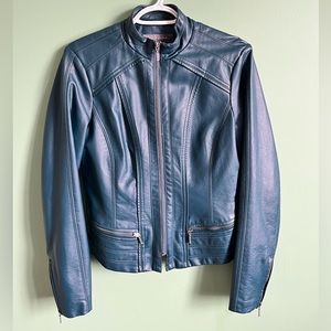 ✨NEVER WORN Women’s Suzy Shier Faux Leather Jacket✨